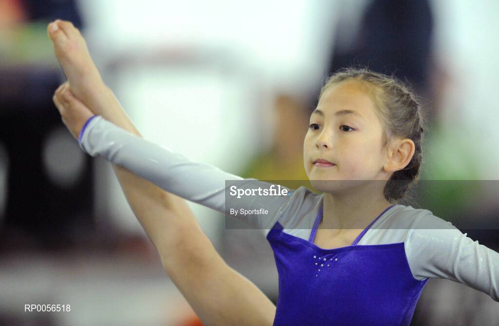 17 August 2008; The HSE Community Games National Finals kicked off in style this weekend as the Games celebrate 40 years of fun and achievement. Pictured at the HSE Community Games National Finals in Mosney is Megan Bernardo from Donegal competing in the Under 14 Gymnastics Team Event. This years finals, which will take place from 16th - 17th August and 23rd - 24th August, will see an estimated 6,500 young people aged between six and 16 years participate in a diverse range of activities such as athletics, football, basketball, art, model making and dancing. Photo by Sportsfile