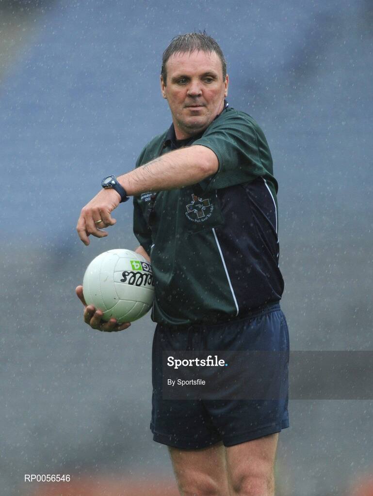 16 August 2008; Referee Brendan Gallagher. TG4 All-Ireland Ladies Senior Football Championship Quarter-Final, Mayo v Kerry, Croke Park, Dublin. Photo by Sportsfile
