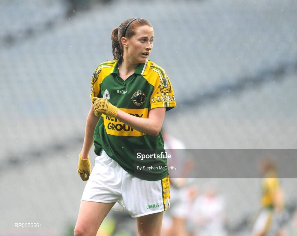 16 August 2008; Katie Gleeson, Kerry. TG4 All-Ireland Ladies Senior Football Championship Quarter-Final, Mayo v Kerry, Croke Park, Dublin. Picture credit: Stephen McCarthy / SPORTSFILE