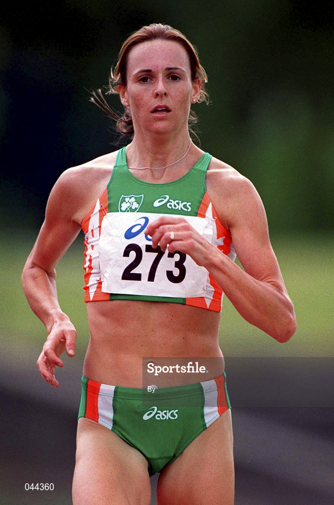 29 July 2000; Breeda Dennehy Willis, Ireland. Women's 1500m, Athletics. Picture credit; Brendan Moran/SPORTSFILE