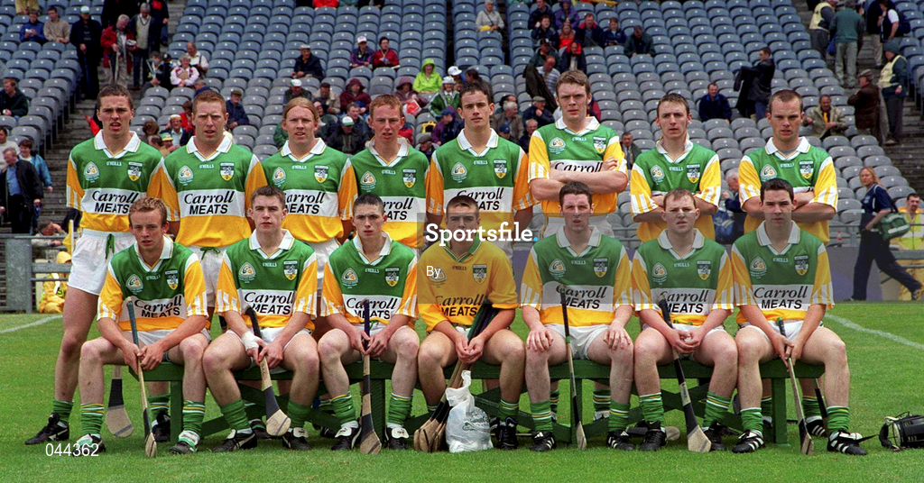9 July 2000; Offaly Minor team, Offaly v Dublin, Leinster Minor Hurling Championship Final, Croke Park, Dublin. Picture credit; Ray McManus/SPORTSFILE