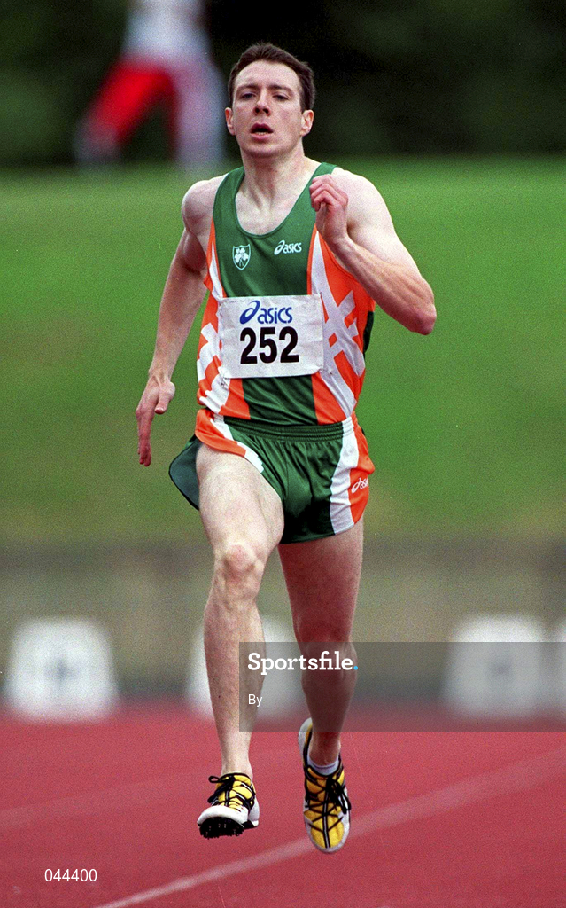 29 July 2000; Tomas Coman, Ireland. Men's 400m, Athletics. Picture credit; Brendan Moran/SPORTSFILE