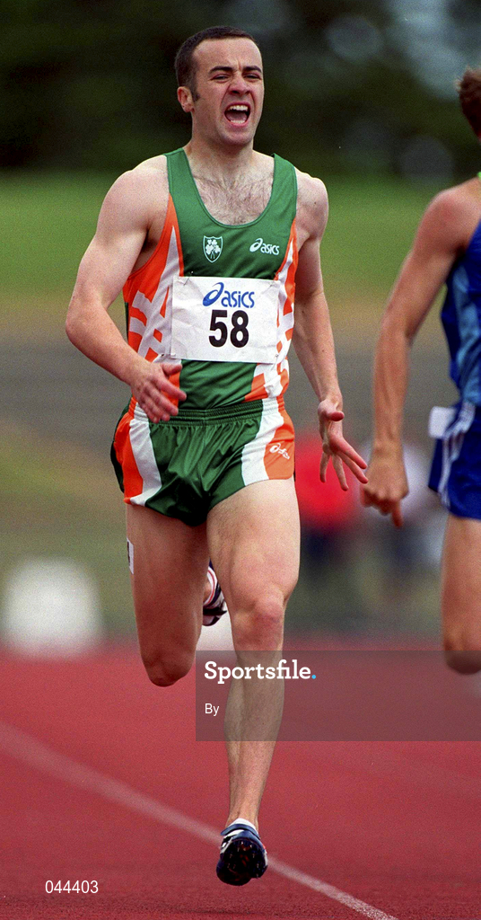 29 July 2000; Paul McKee, Ireland. Men's 400m, Athletics. Picture credit; Brendan Moran/SPORTSFILE