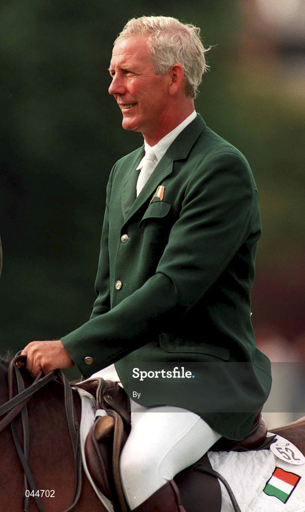 12 August 1995, Eddie Macken, Kerrygold Showjumping Competiton, Picture Credit: /SPORTSFILE