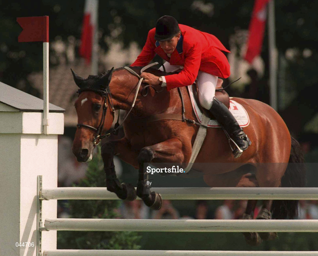 12 August 1995, Kerrygold Showjumping Competiton,   Picture Credit: /SPORTSFILE