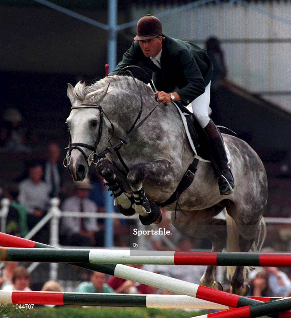 12 August 1995, Kerrygold Showjumping Competiton,   Picture Credit: /SPORTSFILE