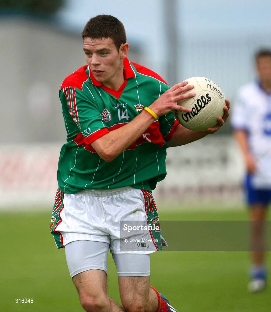 9 August 2008; Aidan Walsh, Mayo. ESB GAA Football All-Ireland Minor Championship Quarter-Final, Mayo v Monaghan, Pearse Park, Longford. Picture credit: Oliver McVeigh / SPORTSFILE
