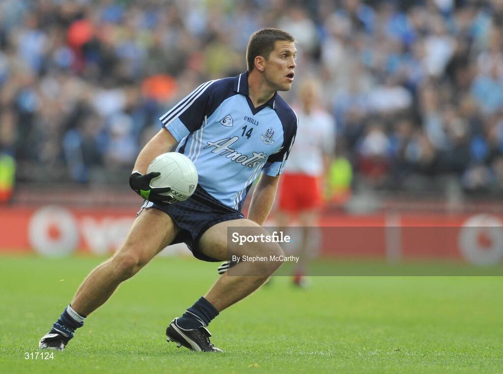 16 August 2008; Conal Keaney, Dublin. GAA Football All-Ireland Senior C'ship Quarter-Final, Dublin v Tyrone, Croke Park, Dublin. Picture credit: Stephen McCarthy / SPORTSFILE