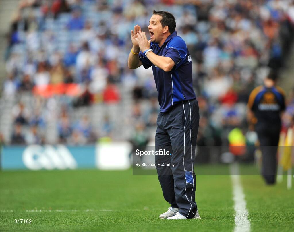 17 August 2008; Waterford manager Davy Fitzgerald. GAA Hurling All-Ireland Senior Championship Semi-Final, Tipperary v Waterford, Croke Park, Dublin. Picture credit: Stephen McCarthy / SPORTSFILE