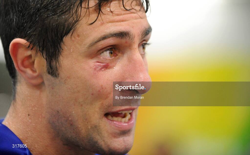 22 August 2008; Kenny Egan, Ireland, after his victory over Tony Jeffries, Great Britain, during their semi-final bout in the Light Heavy weight, 81kg, contest. Beijing 2008 - Games of the XXIX Olympiad, Beijing Workers' Gymnasium, Olympic Green, Beijing, China. Picture credit: Brendan Moran / SPORTSFILE