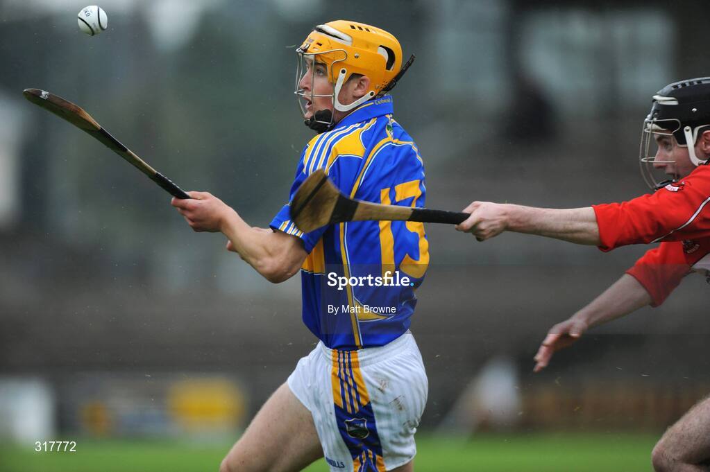 23 August 2008; Pa Bourke, Tipperary, in action against Niall O'Doherty, Derry. Bord Gais GAA Hurling U21 All-Ireland Championship Semi-Final - Tipperary v Derry, Cusack Park, Mullingar. Picture credit: Matt Browne / SPORTSFILE