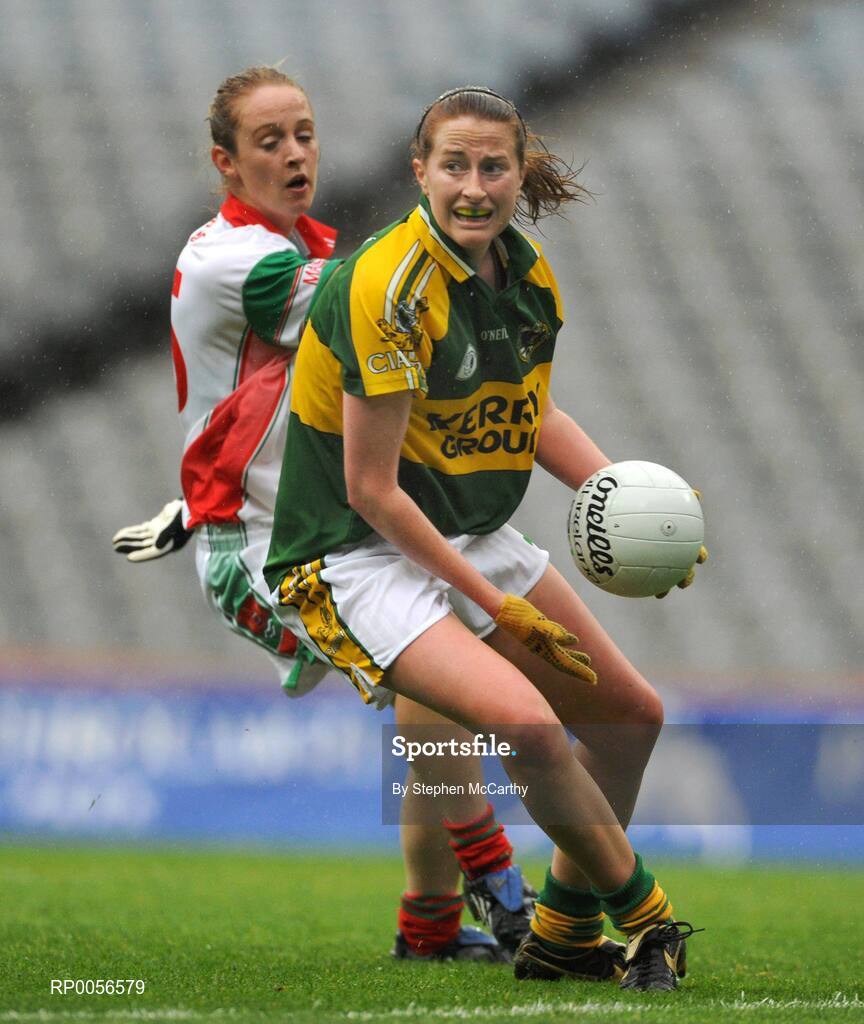 16 August 2008; Katie Gleeson, Kerry. TG4 All-Ireland Ladies Senior Football Championship Quarter-Final, Mayo v Kerry, Croke Park, Dublin. Picture credit: Stephen McCarthy / SPORTSFILE