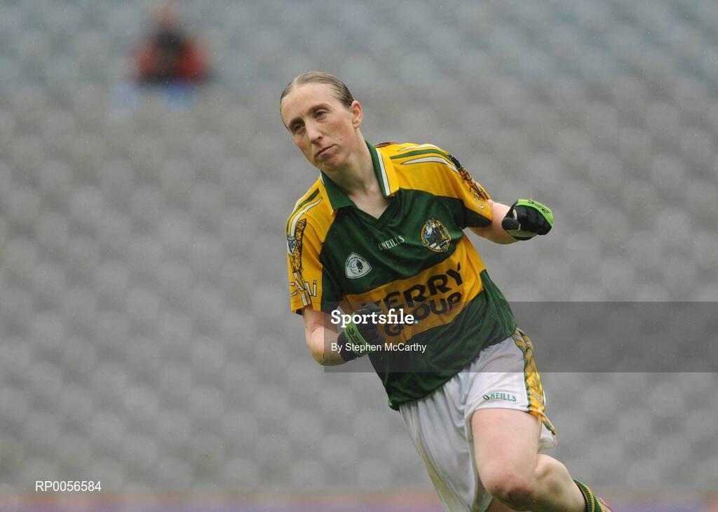 16 August 2008; Geraldine O Se, Kerry, after scoring her side's only goal. TG4 All-Ireland Ladies Senior Football Championship Quarter-Final, Mayo v Kerry, Croke Park, Dublin. Picture credit: Stephen McCarthy / SPORTSFILE