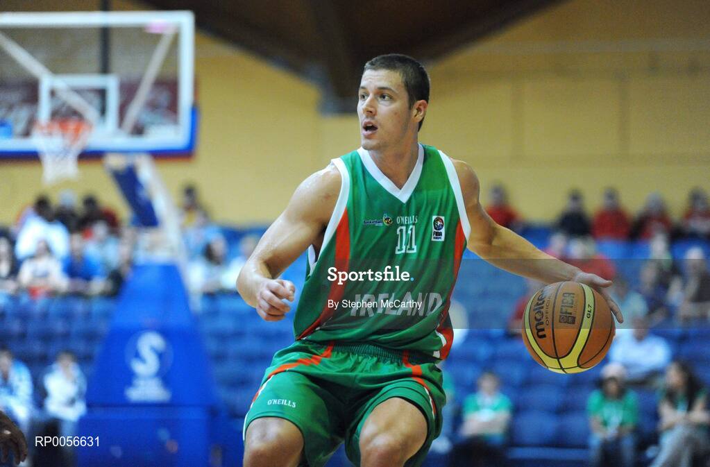 21 August 2008; Donnie McGrath, Ireland. Emerald Hoops Day 1, Ireland v Notre Dame, National Basketball Arena, Tallaght, Dublin. Picture credit: Stephen McCarthy / SPORTSFILE