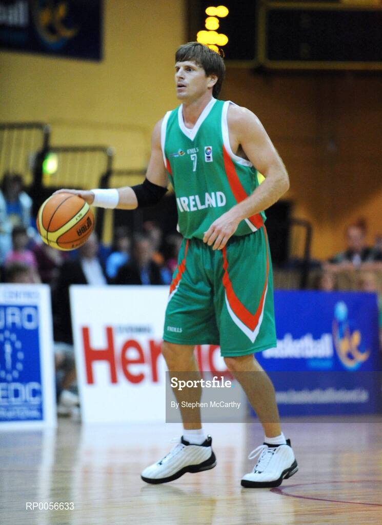 21 August 2008; Jay Larranaga, Ireland. Emerald Hoops Day 1, Ireland v Notre Dame, National Basketball Arena, Tallaght, Dublin. Picture credit: Stephen McCarthy / SPORTSFILE