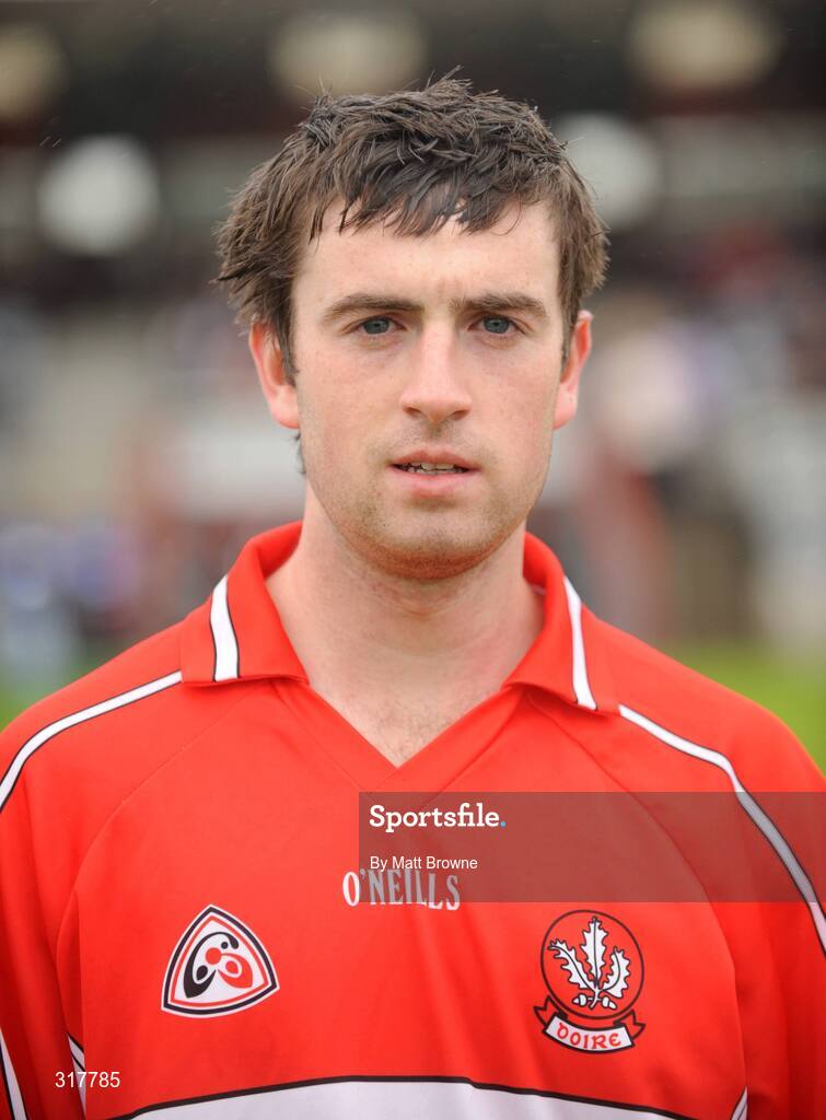 23 August 2008; Derry captain Mark Craig. Bord Gais GAA Hurling U21 All-Ireland Championship Semi-Final - Tipperary v Derry, Cusack Park, Mullingar, Co. Westmeath. Picture credit: Matt Browne / SPORTSFILE