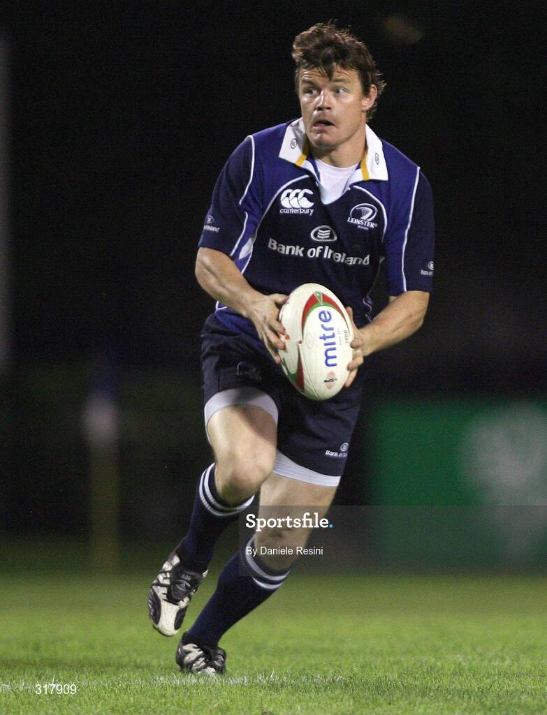 23 August 2008; Brian O'Driscoll, Leinster, during the friendly against Benetton Treviso. Pre-season friendly, Benetton Treviso v Leinster, Stadio Communale di Monigo, Treviso, Italy. Picture credit: Daniele Resini / SPORTSFILE