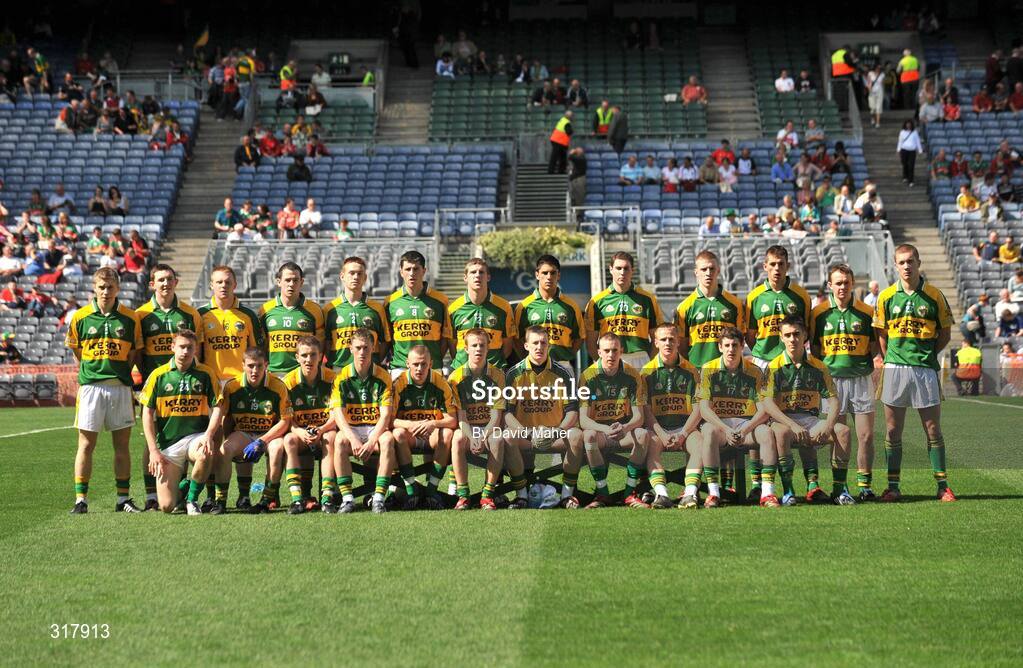 24 August 2008; Kerry minor team. ESB GAA Football All-Ireland Minor Championship Semi-Final, Kerry v Mayo, Croke Park, Dublin. Picture credit: David Maher / SPORTSFILE