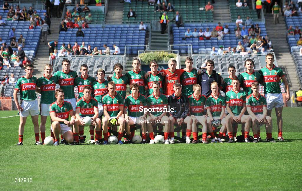 24 August 2008;  Mayo minor team. ESB GAA Football All-Ireland Minor Championship Semi-Final, Kerry v Mayo, Croke Park, Dublin. Picture credit: David Maher / SPORTSFILE