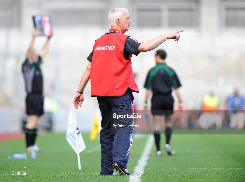 24 August 2008; Cork manager Conor Counihan. GAA Football All-Ireland Senior Championship Semi-Final, Kerry v Cork, Croke Park, Dublin. Picture credit: Brian Lawless / SPORTSFILE