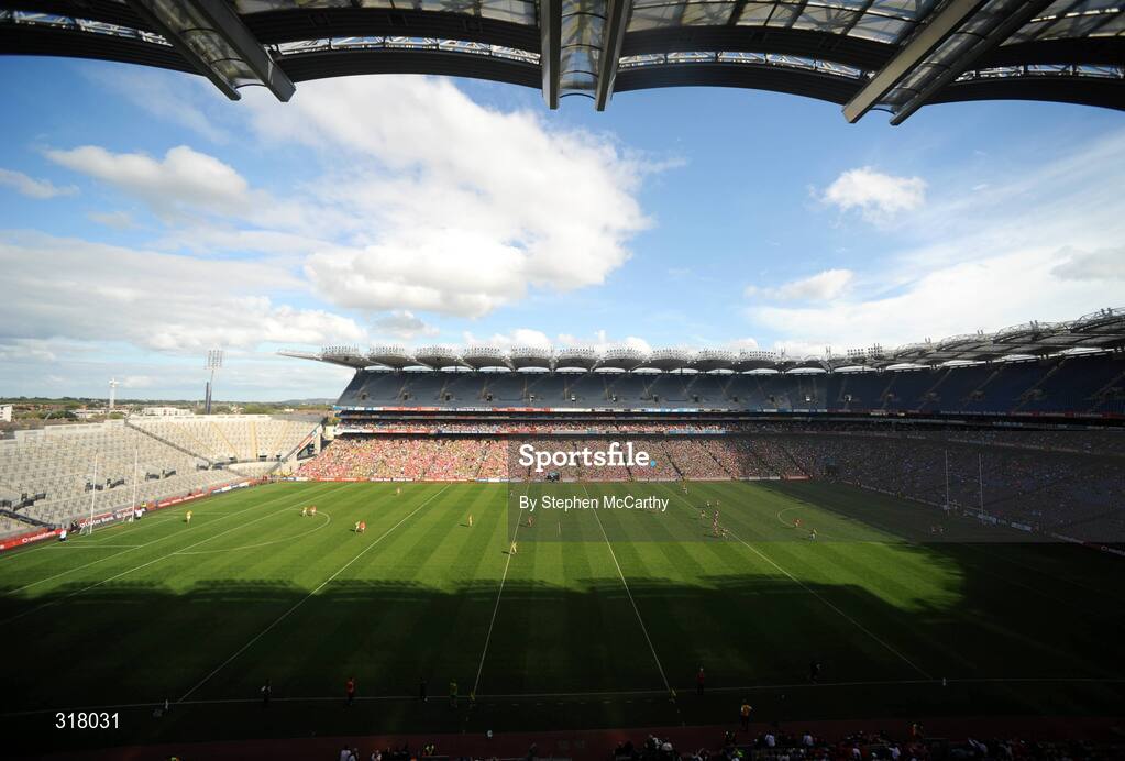 24 August 2008; A general view of Croke Park during the game. GAA Football All-Ireland Senior Championship Semi-Final, Kerry v Cork, Croke Park, Dublin. Picture credit: Stephen McCarthy / SPORTSFILE