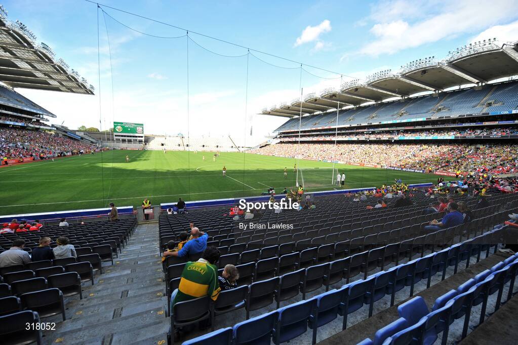 24 August 2008; A general view of Croke Park showing a number of empty seats. GAA Football All-Ireland Senior Championship Semi-Final, Kerry v Cork, Croke Park, Dublin. Picture credit: Brian Lawless / SPORTSFILE