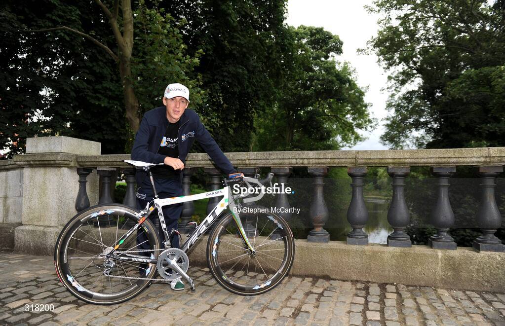 26 August 2008; Irish National Champion Dan Martin, Garmin Chipotle H30, at a photocall ahead of tomorrow's start of the Tour of Ireland. Tour of Ireland Press Conference, Crowne Plaza Hotel, Dublin. Picture credit: Stephen McCarthy / SPORTSFILE