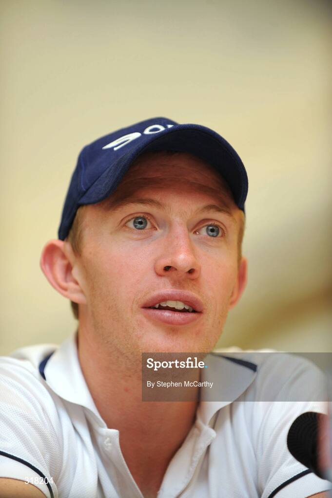 26 August 2008; Irish rider David O'Loughlin, Pezula, speaking at a press conference ahead of tomorrow's start of the Tour of Ireland. Tour of Ireland Press Conference, Crowne Plaza Hotel, Dublin. Picture credit: Stephen McCarthy / SPORTSFILE