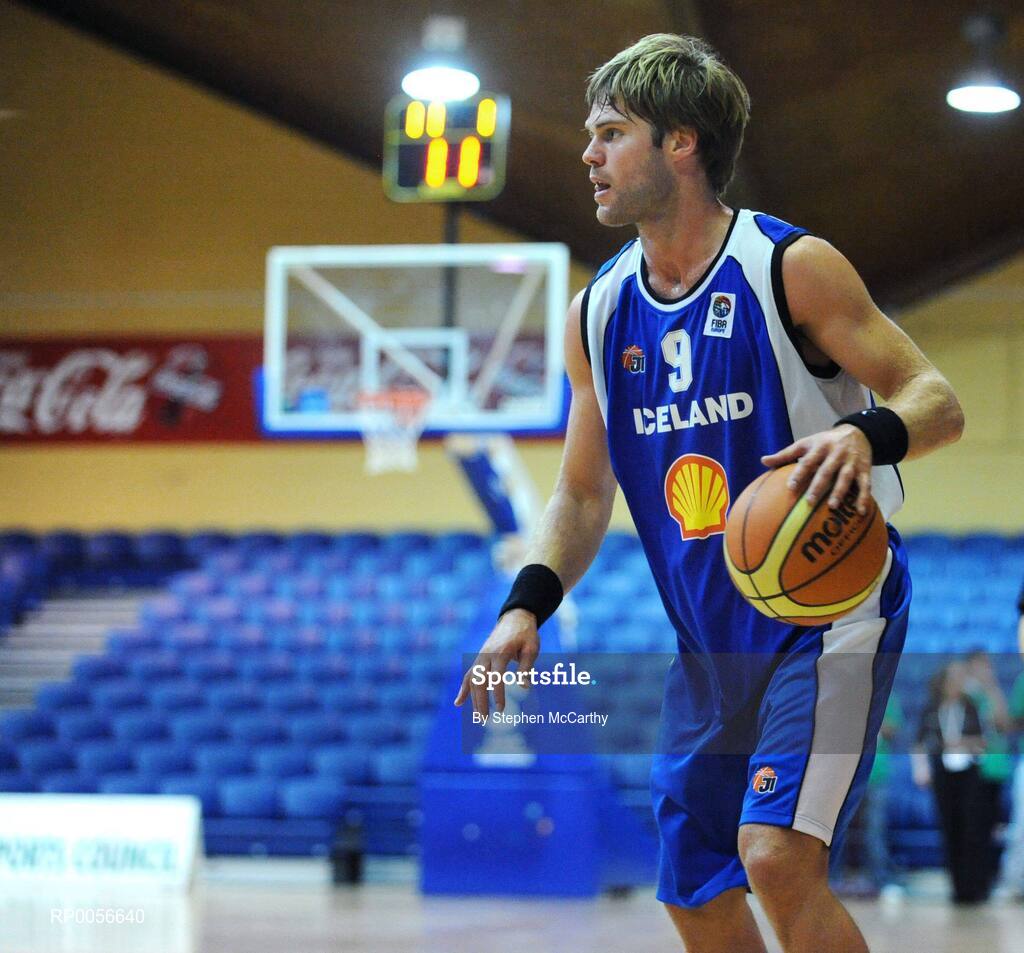 21 August 2008; Jon Arnor Stefansson, Iceland. Emerald Hoops Day 1, Poland v Iceland, National Basketball Arena, Tallaght, Co. Dublin. Picture credit: Stephen McCarthy / SPORTSFILE