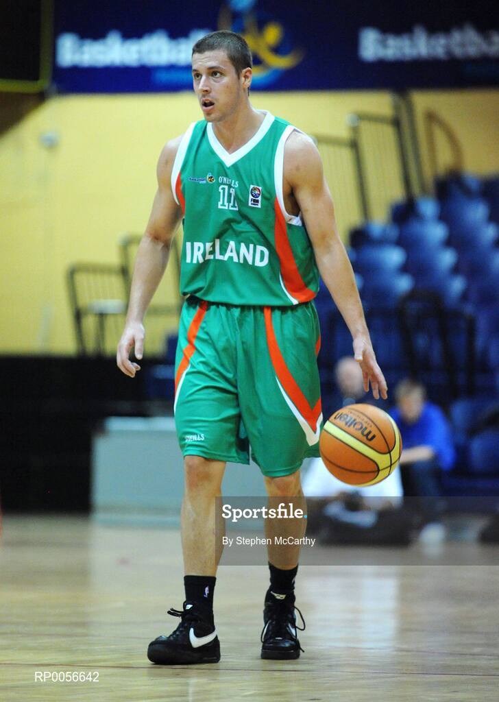 21 August 2008; Donnie McGrath, Ireland. Emerald Hoops Day 1, Ireland v Notre Dame, National Basketball Arena, Tallaght, Dublin. Picture credit: Stephen McCarthy / SPORTSFILE