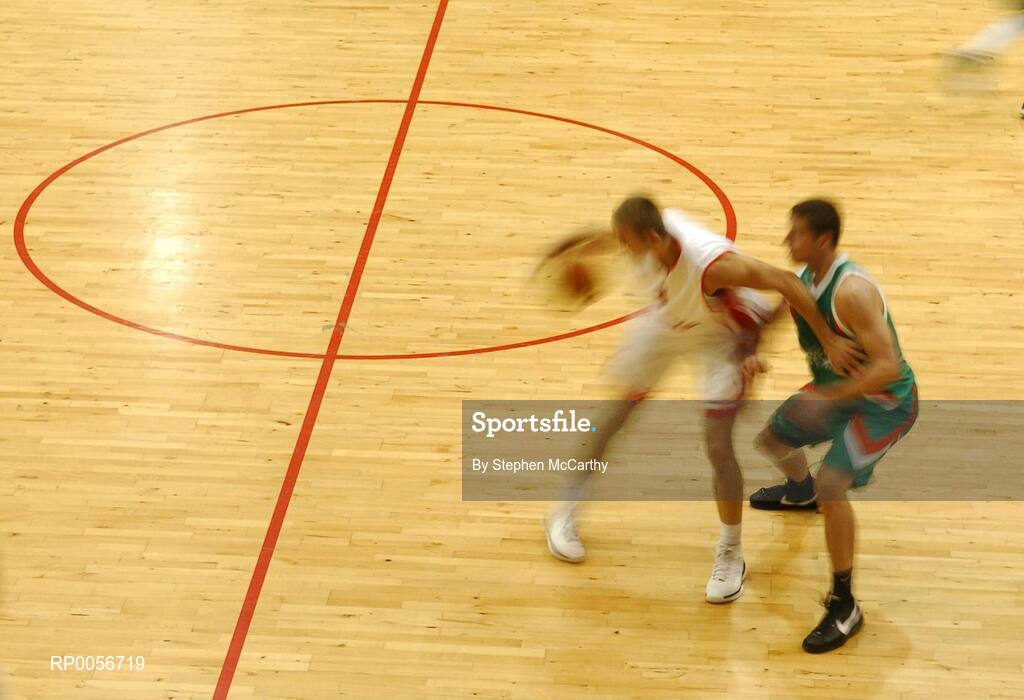 23 August 2008; A general view of the action between  Ireland and Poland. Emerald Hoops Day 3, Ireland v Poland, National Basketball Arena, Tallaght, Co. Dublin. Picture credit: Stephen McCarthy / SPORTSFILE