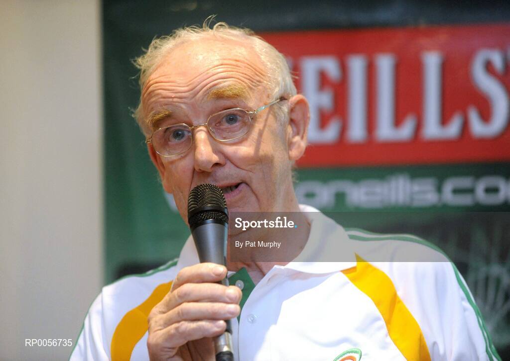 23 August 2008; Jiimmy Byrne, Chef de Mission, at the farewell reception in the Clarion Hotel, Dublin Airport for the Irish Paralympic team before the 2008 Beijing Paralympic Games. The 45 strong Irish team across nine sports departs for Beijing this morning bound for their pre-Games holding camp in the capital. They will move from the camp to the village on September 1st before the 13th Paralympic Games get underway with the opening ceremony in the famous Bird’s Nest Stadium on September 6th. The Paralympic Games are Olympic style sports events for elite athletes with physical disabilities, or visual impairment. Approximately 4000 athletes, from over 153 countries across twenty sports will compete at the Beijing Games. Clarion Hotel, Dublin Airport. Picture credit: Pat Murphy / SPORTSFILE