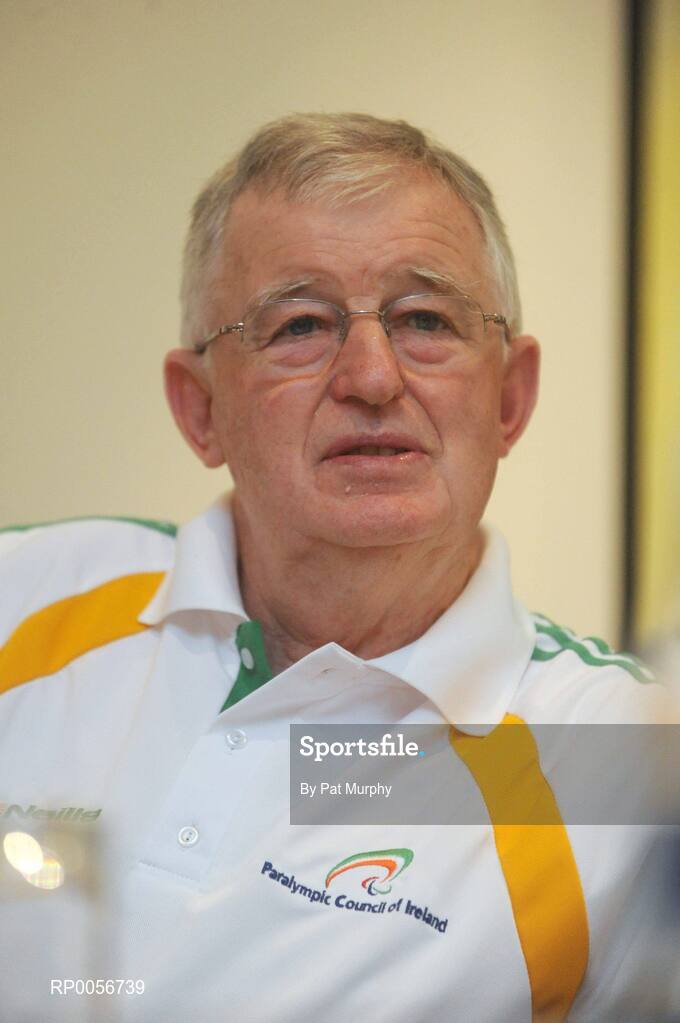 23 August 2008; Tony Guest, President Paralympic Council of Ireland, at the farewell reception in the Clarion Hotel, Dublin Airport for the Irish Paralympic team before the 2008 Beijing Paralympic Games. The 45 strong Irish team across nine sports departs for Beijing this morning bound for their pre-Games holding camp in the capital. They will move from the camp to the village on September 1st before the 13th Paralympic Games get underway with the opening ceremony in the famous Bird’s Nest Stadium on September 6th. The Paralympic Games are Olympic style sports events for elite athletes with physical disabilities, or visual impairment. Approximately 4000 athletes, from over 153 countries across twenty sports will compete at the Beijing Games. Clarion Hotel, Dublin Airport. Picture credit: Pat Murphy / SPORTSFILE