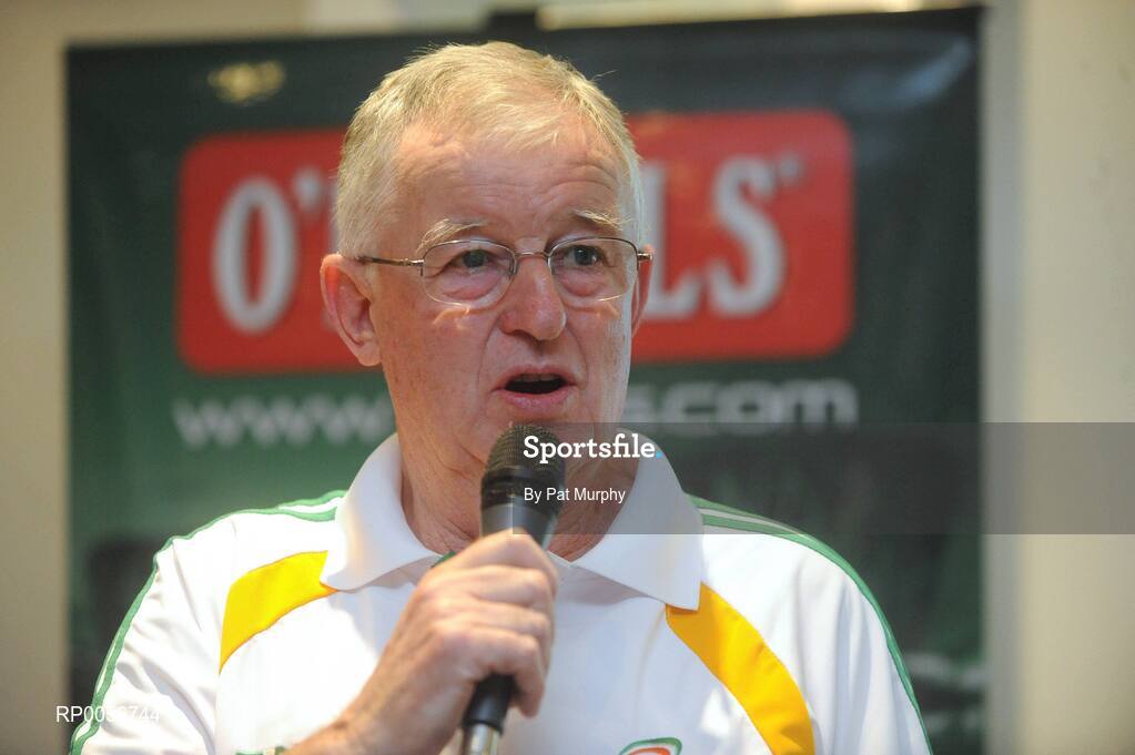 23 August 2008; Tony Guest, President Paralympic Council of Ireland, at the farewell reception in the Clarion Hotel, Dublin Airport for the Irish Paralympic team before the 2008 Beijing Paralympic Games. The 45 strong Irish team across nine sports departs for Beijing this morning bound for their pre-Games holding camp in the capital. They will move from the camp to the village on September 1st before the 13th Paralympic Games get underway with the opening ceremony in the famous Bird’s Nest Stadium on September 6th. The Paralympic Games are Olympic style sports events for elite athletes with physical disabilities, or visual impairment. Approximately 4000 athletes, from over 153 countries across twenty sports will compete at the Beijing Games. Clarion Hotel, Dublin Airport. Picture credit: Pat Murphy / SPORTSFILE