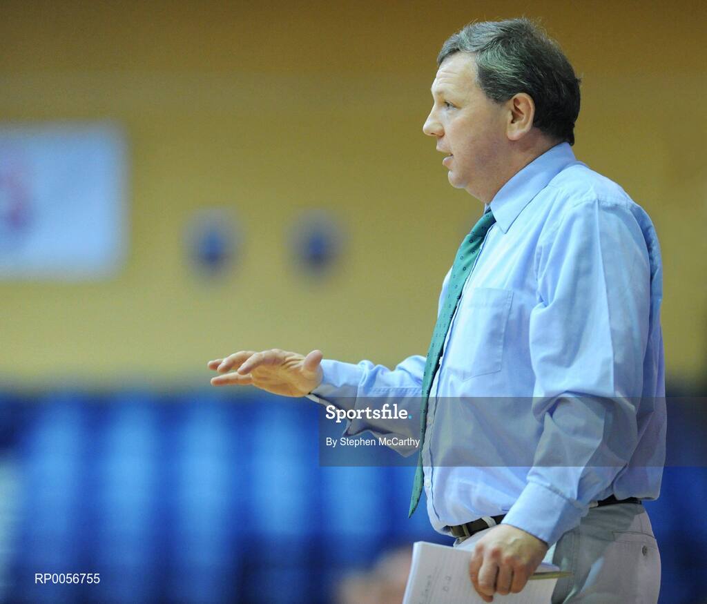 22 August 2008; Ireland assistant coach Mark Keenan. Emerald Hoops Day 2, Ireland v Iceland, National Basketball Arena, Tallaght, Dublin. Picture credit: Stephen McCarthy / SPORTSFILE
