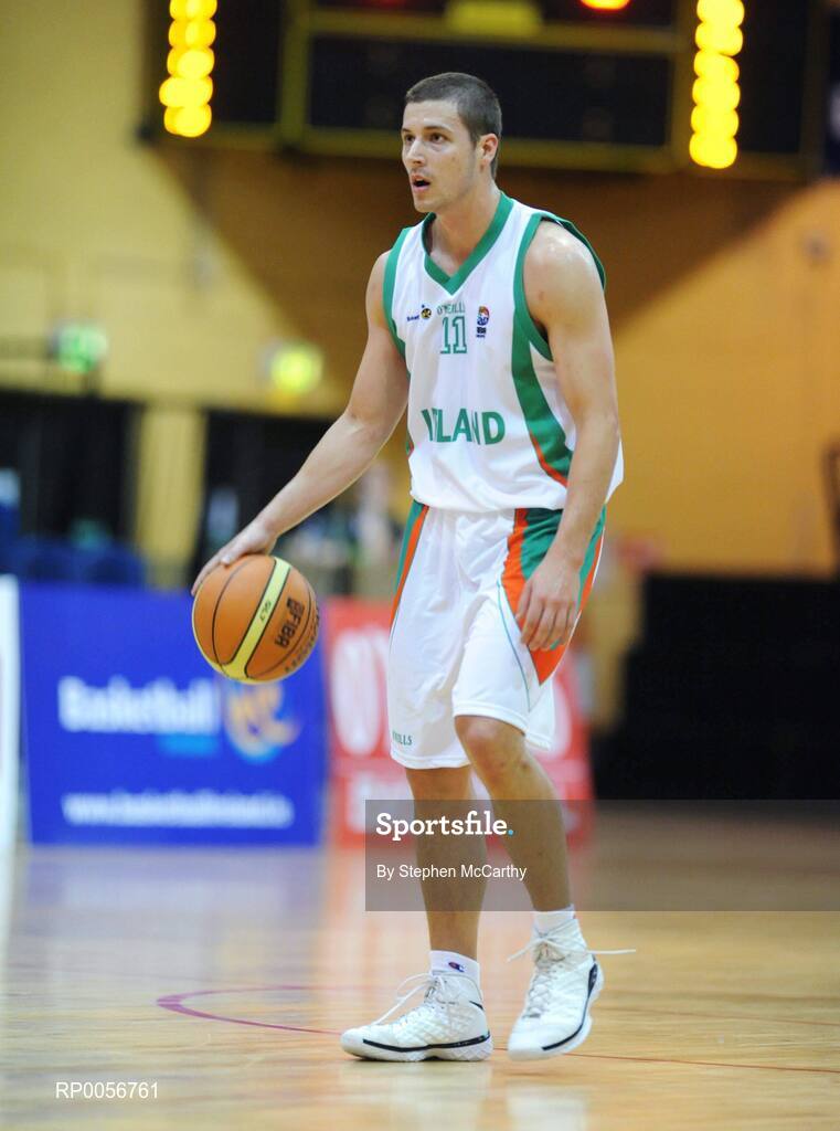 22 August 2008; Donnie McGrath, Ireland. Emerald Hoops Day 2, Ireland v Iceland, National Basketball Arena, Tallaght, Dublin. Picture credit: Stephen McCarthy / SPORTSFILE