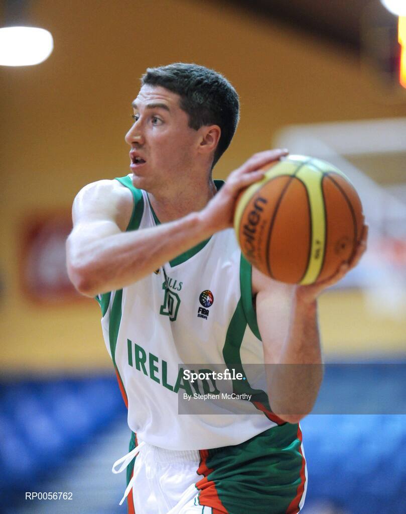 22 August 2008; Colin O'Reilly, Ireland. Emerald Hoops Day 2, Ireland v Iceland, National Basketball Arena, Tallaght, Dublin. Picture credit: Stephen McCarthy / SPORTSFILE