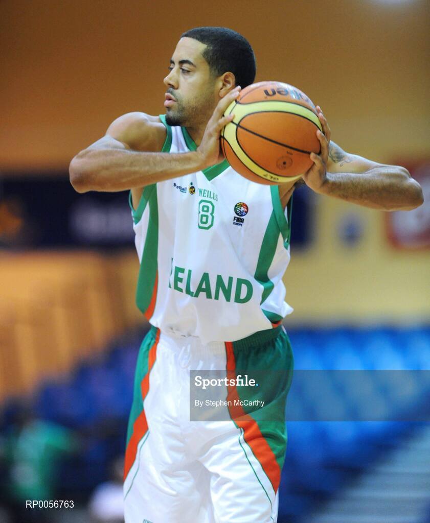 22 August 2008; Chris Bracey, Ireland. Emerald Hoops Day 2, Ireland v Iceland, National Basketball Arena, Tallaght, Dublin. Picture credit: Stephen McCarthy / SPORTSFILE