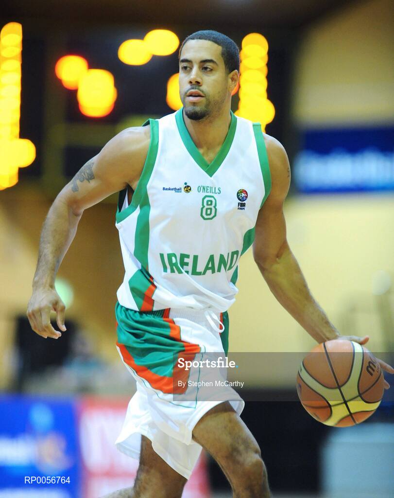 22 August 2008; Chris Bracey, Ireland. Emerald Hoops Day 2, Ireland v Iceland, National Basketball Arena, Tallaght, Dublin. Picture credit: Stephen McCarthy / SPORTSFILE