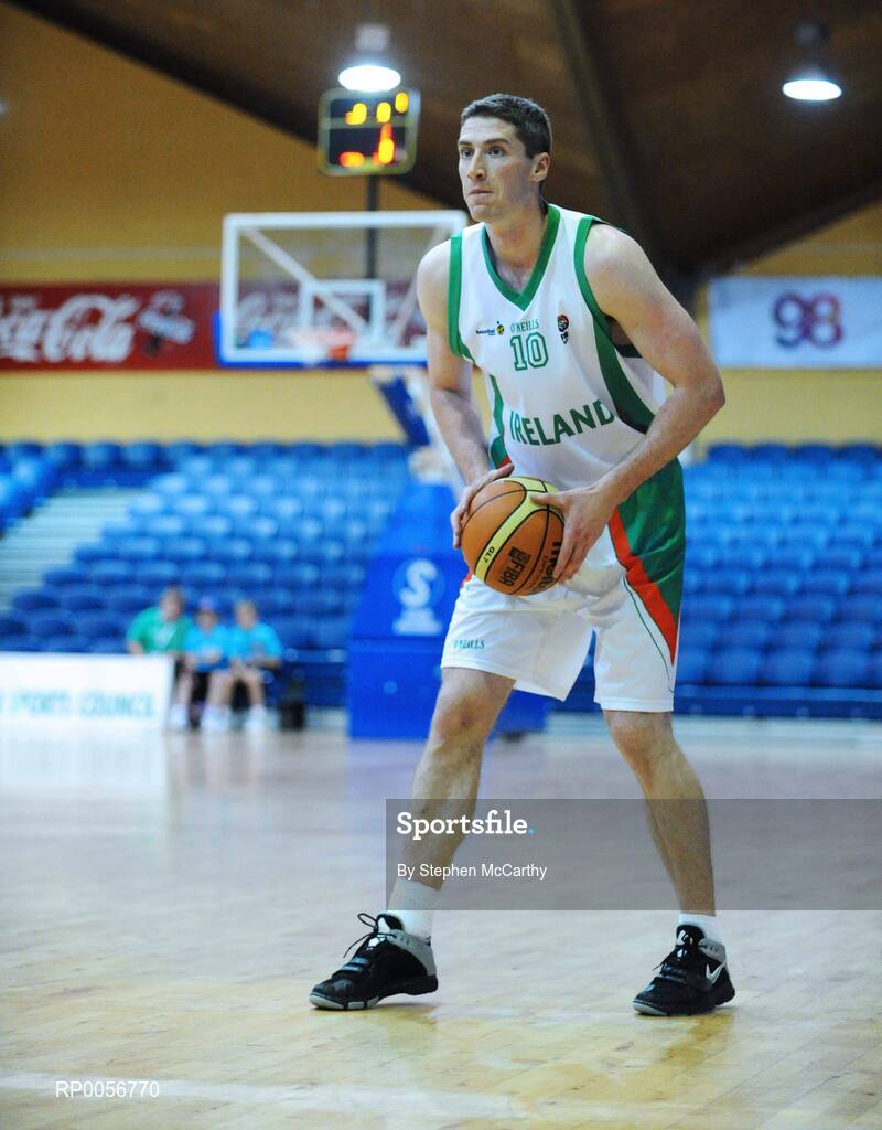 22 August 2008; Colin O'Reilly, Ireland. Emerald Hoops Day 2, Ireland v Iceland, National Basketball Arena, Tallaght, Dublin. Picture credit: Stephen McCarthy / SPORTSFILE