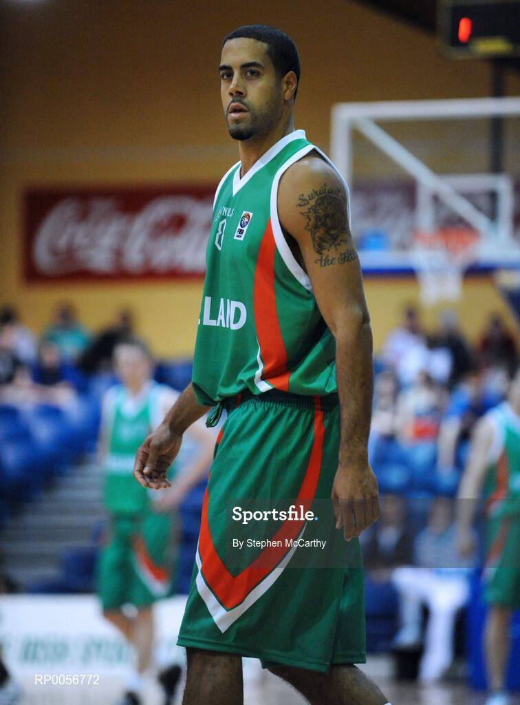 21 August 2008; Chris Bracey, Ireland. Emerald Hoops Day 1, Ireland v Notre Dame, National Basketball Arena, Tallaght, Dublin. Picture credit: Stephen McCarthy / SPORTSFILE