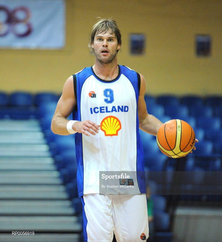 23 August 2008; Jon Arnor Stefansson, Iceland. Emerald Hoops Day 3, Notre Dame v Iceland, National Basketball Arena, Tallaght, Co. Dublin. Picture credit: Stephen McCarthy / SPORTSFILE