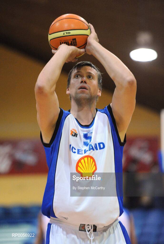 23 August 2008; Fridrik Stefansson, Iceland. Emerald Hoops Day 3, Notre Dame v Iceland, National Basketball Arena, Tallaght, Co. Dublin. Picture credit: Stephen McCarthy / SPORTSFILE
