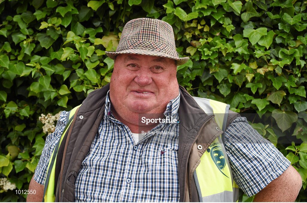 21 June 2015; Sean Moynihan, from Thurles, Co Tippearay, a Munster matchday steward as he awaits the arrivals of cars to the car park. Munster GAA Hurling Senior Championship, Semi-Final, Limerick v Tipperary, Gaelic Grounds, Limerick. Picture credit: Ray McManus / SPORTSFILE
