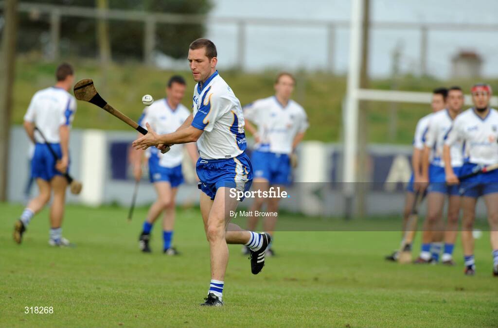 26 August 2008; Waterford player Ken McGrath in action during the Waterford Hurling Press Night, Walsh Park, Waterford. Picture credit: Matt Browne / SPORTSFILE