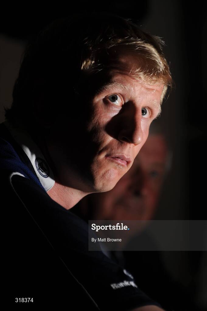 27 August 2008; Leinster captain Leo Cullen at the launch of the 2008/09 Magners Season. RDS, Ballsbridge, Dublin. Picture credit: Matt Browne / SPORTSFILE