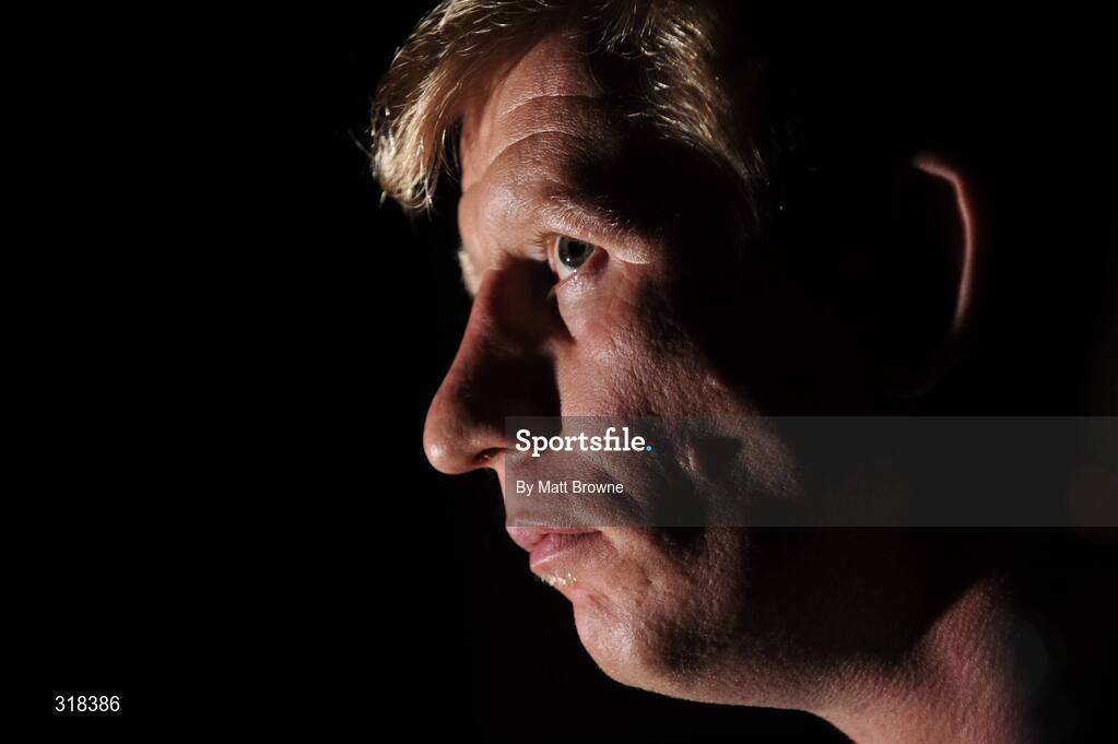 27 August 2008; Leinster captain Leo Cullen at the launch of the 2008/09 Magners Season. RDS, Ballsbridge, Dublin. Picture credit: Matt Browne / SPORTSFILE
