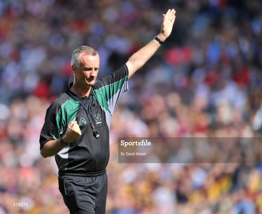 31 August 2008; Referee Jimmy White. GAA Football All-Ireland Senior Championship Semi-Final Replay, Kerry v Cork, Croke Park, Dublin. Picture credit: David Maher / SPORTSFILE