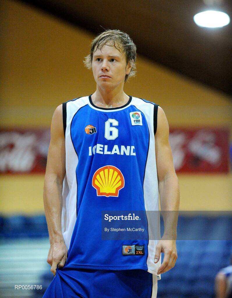 22 August 2008; Jakob Siguroarson, Iceland. Emerald Hoops Day 2, Ireland v Iceland, National Basketball Arena, Tallaght, Dublin. Picture credit: Stephen McCarthy / SPORTSFILE