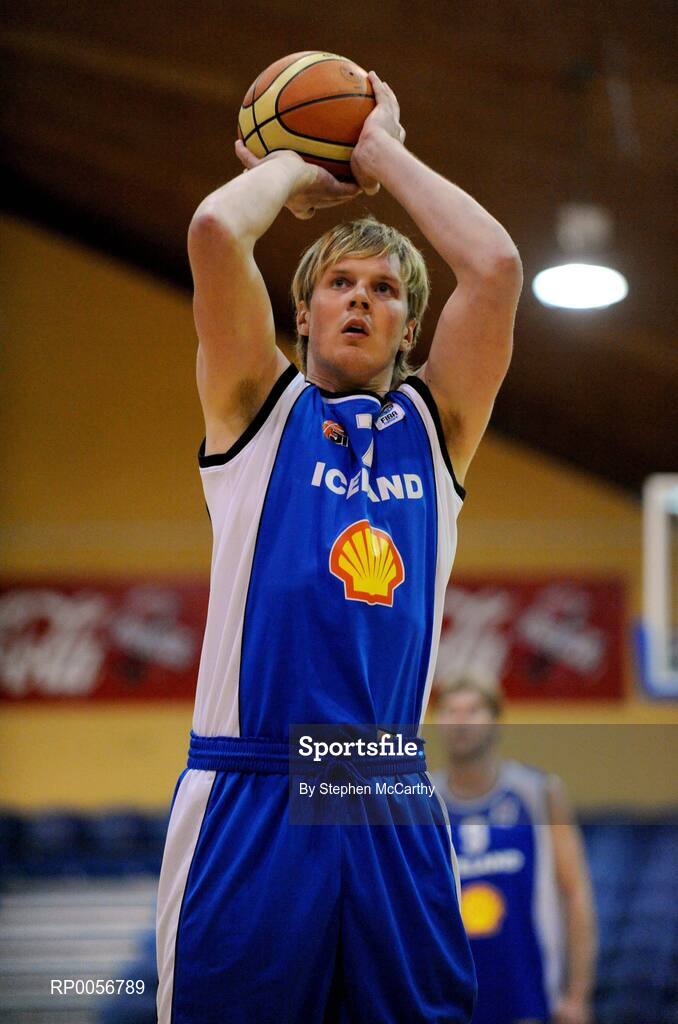 22 August 2008; Fanar Olafsson, Iceland. Emerald Hoops Day 2, Ireland v Iceland, National Basketball Arena, Tallaght, Dublin. Picture credit: Stephen McCarthy / SPORTSFILE